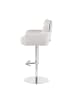 DUBI Möbel 2er-Set: Barhocker Leo in Creme - (B)54 x (H)96 x  (T)57 cm