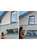Leifheit  Set Abzieher 2in1 XL Pro Reach Telescope 4m silber türkis weiß 418,0x42,0x3,8cm