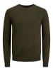 Jack & Jones Pullover JJEEMIL in Oliv