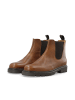 Bianco Chelsea Boots in Cognac
