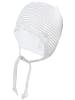 TupTam Unisex Baby Erstlingsmütze zum Binden 2er Pack in grau Modell 1
