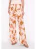 Usha Women Pants in cream multicolor