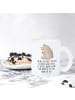Mr. & Mrs. Panda Teeglas Bär Marienkäfer mit Spruch in Transparent