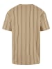Urban Classics T-Shirt in unionbeige/white/black