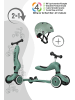 Scoot & Ride Scoot&Ride Highwaykick 1 Rutscherfahrzeug inkl. Helm - Farbe: Steel - Farbe: Forest