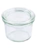 Contacto 24er-Set: Einmachglas in farblos