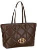 Love Moschino Shopper Embossed Q 4120 Black in Brown