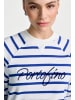 Rich & Royal Sweatshirt in ecru marine