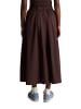 Marc O'Polo DENIM Ausgestellter Rock in Burnt Aubergine