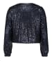 BETTY & CO Blazer-Jacke mit Pailletten in Navy Blue