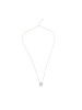 COFI 1453 Halskette für Damen Silber 925  mit Steine ca. 40-45 cm in Silber