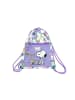 Snoopy Sportbeutel Turnbeutel Rucksack Gymbag mit Reißverschlusstasche