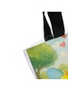 Mr. & Mrs. Panda Tote Bag Biene Liebe Design ohne Spruch in Weiß