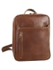 piké Rucksack echt Leder in braun