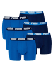Puma Boxershort 6er Pack in Blau