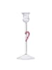 Butlers Kerzenhalter MERRY&BRIGHT Candy Cane in Durchscheinend