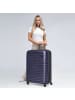 Pactastic Collection 04 THE LARGE + 4 Rollen Trolley L 75 cm mit Dehnfalte purple-metallic