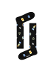 Happy Socks Schwarz Baumwolle Socken