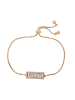faina Women Bracelet With Rhinestones in Rose Gold