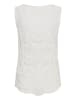 Cream Ärmellose Bluse CRMai Regular fit in Snow White