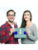 Mr. & Mrs. Panda Mouse Pad Hebamme Superheld mit Spruch in Meeresbrise
