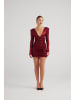 Holly Lolly Kleid in Bordeaux