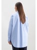 Seidensticker Hemdbluse Oversized in Mittelblau