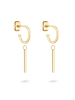 Tamaris Ohrringe Modern Chain in gold