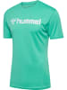Hummel T-Shirt Hmllogo Erwachsene in ATLANTIS