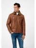 Ricano Herren Lederjacke Dino in der Farbe Cognac