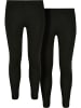 Urban Classics Urban Classics Leggings in black/black