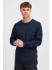 INDICODE Strickpullover IDBellix 35839MM modischer Strickpullover in dunkelblau