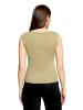 Betty Barclay Trägertop mit Schmucksteinen in Soft Olive