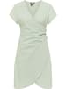 DreiMaster Damen Wickelkleid in Rauchmint