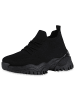 VAN HILL Plateau Sneaker Delilah in Schwarz