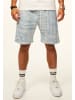 CARISMA Shorts - gemustert als lässige Sommershorts - Kurze Hose in Blau