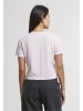 Urban Classics T-Shirt in blushedrose/white