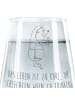 Mr. & Mrs. Panda Tumbler Igel Wein mit Spruch in Transparent