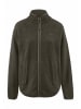Hessnatur Fleece Jacke in tannengrün