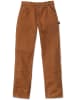 CARHARTT  Arbeitshose "Work Dungaree B01" in Braun