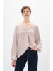 InWear Langarm-Bluse RindaIW Gerade Passform in Stone