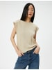 KOTON T-shirt in Beige