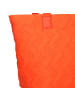 Zwei Cleo Shopper Tasche 42 cm in papaya-new