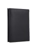 oxmox Leather Geldbörse RFID Schutz Leder 9.5 cm black