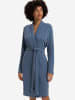 Hanro Morgenmantel Easy Wear in delicate blue