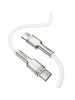 Wisam Baseus Kabel USB-C auf USB-C Schnellladekbel, 100W, 1m (weiß)