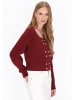 DreiMaster Vintage Cardigan in burgundy