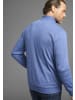 Man's World Sweatjacke in blau-melange