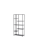 ebuy24 Regal ElAlto Schwarz 80 x 30 cm