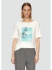s.Oliver BLACK LABEL T-Shirt kurzarm in Creme